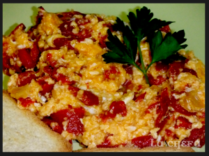 REVUELTO DE PIMIENTOS DE PIQUILLO