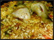 ARROZ CON VERDURAS Y POLLO