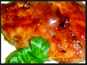 COSTILLAS CON SALSA BARBACOA, MIEL Y ORÉGANO