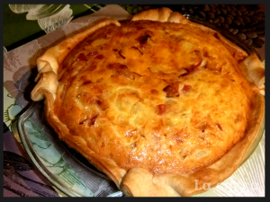 QUICHÉ DE BAICON Y QUESO
