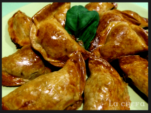 EMPANADILLAS MAGRO DE CERDO CON QUESO