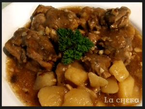 POLLO CON PATATAS A LA COCA-COLA