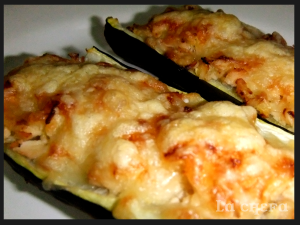 CALABACÍN RELLENO DE TRUCHA