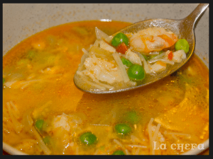 SOPA DE MERLUZA Y VERDURAS2