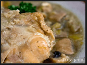 POLLO EN SALSA DE CHAMPIÑONES2