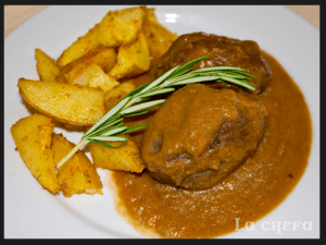 CARRILLERAS EN SALSA DE VINO TINTO