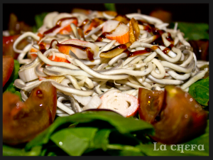 ENSALADA TEMPLADA DE ESPINACAS Y ANGULIÑAS2