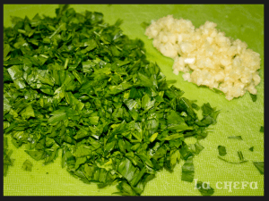 PICADA AJO Y PEREJIL