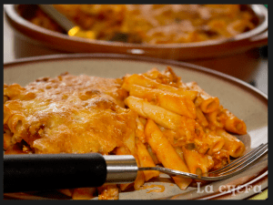MACARRONES GRATINADOS CON CARNE Y CHORIZO2